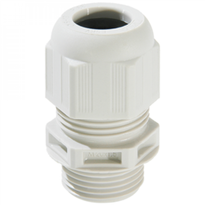 25mm Compression Gland White